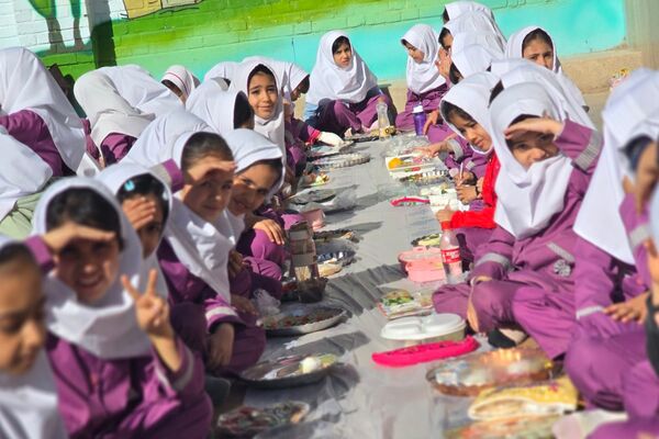 برگزاری همایش غذای سالم در دبستان بوستان 