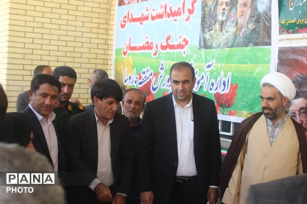 «زنگ مهر» در مدارس چاروسا به صدا درآمد