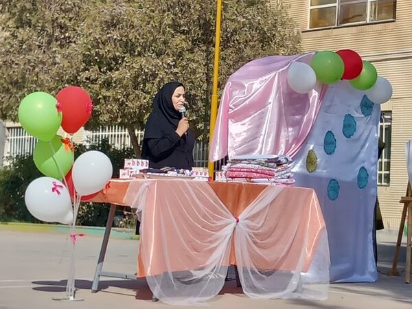 مراسم ولایت حضرت زینب در دبیرستان دخترانه فرهیختگان 