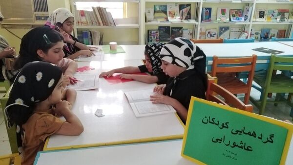 گردهمایی کودکان عاشورایی در کانون پرورش فکری کودکان و نوجوانان حاجی‌‌‌آباد 