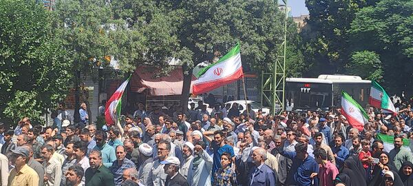 راهپیمایی جمعه خشم و نصر در نیشابور 