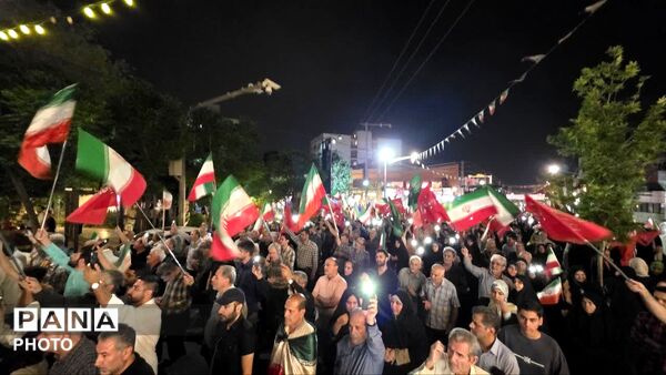 نود شب استقامت و پایداری مردم رجایی شهر کرج