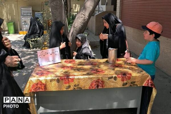  مراسم هفتم امام شهید ایران در دبیرستان تزکیه شهرری