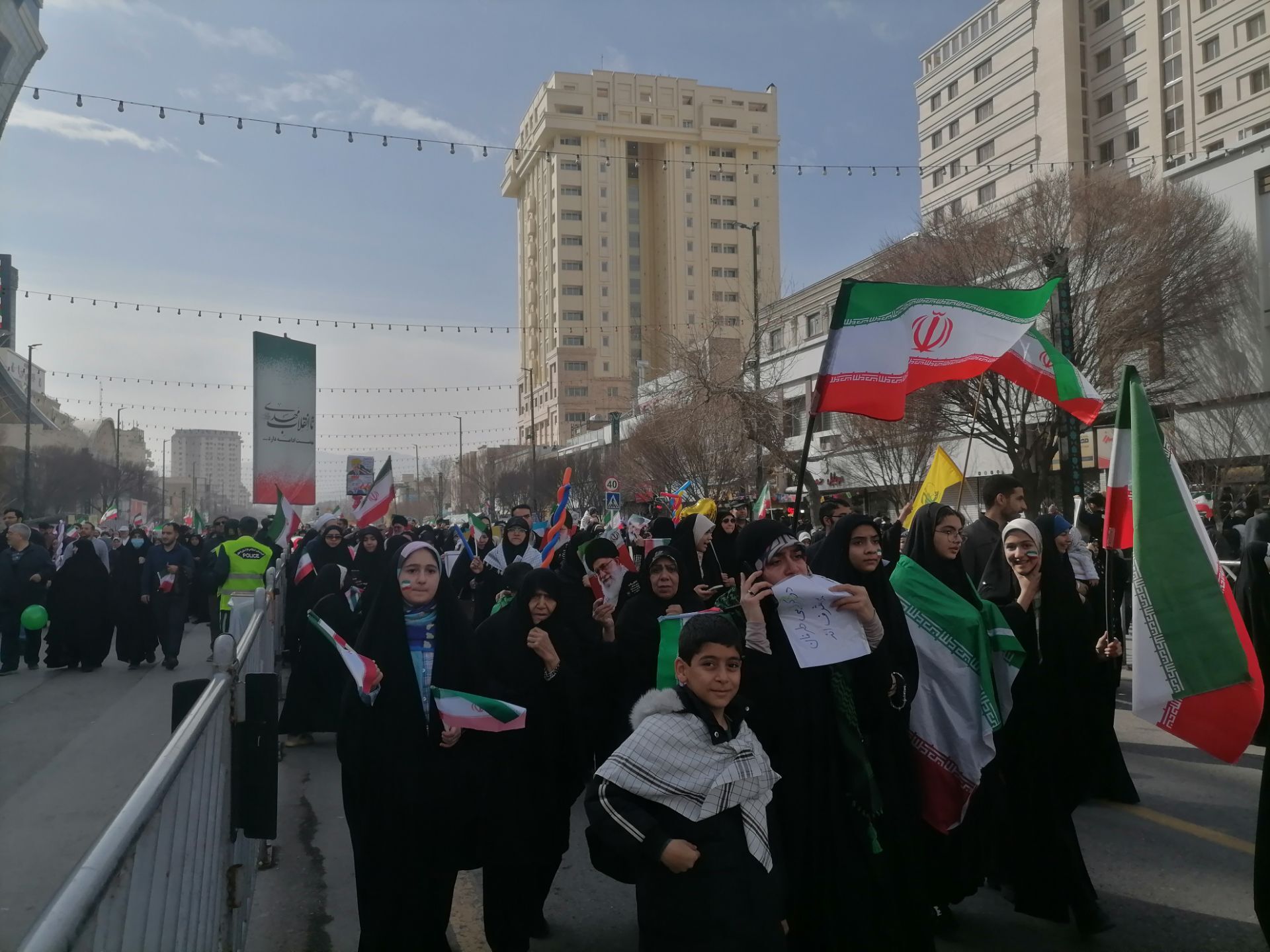 فریاد وحدت در چهل‌وهفتمین سالگرد پیروزی انقلاب اسلامی