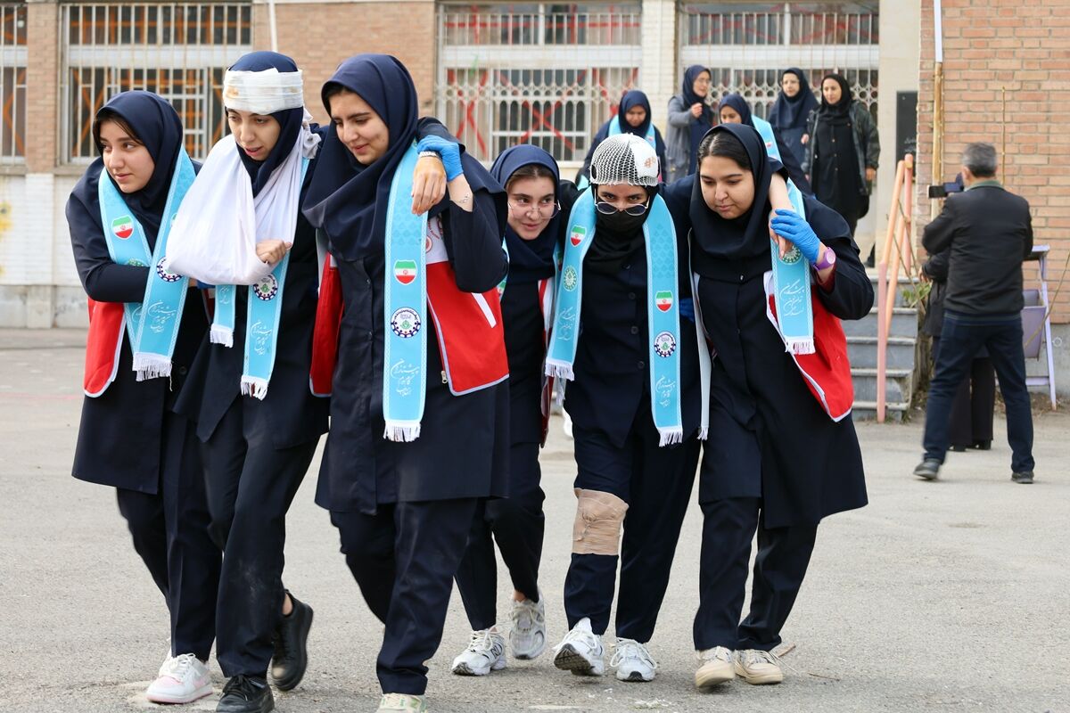 بیست و هفتمین مانور سراسری زلزله در آذربایجان غربی
