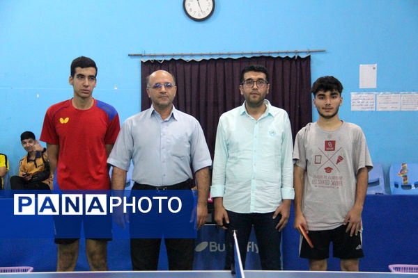 مسابقات تنیس روی میز مدارس سمپاد کشور در مقطع متوسطه دوم