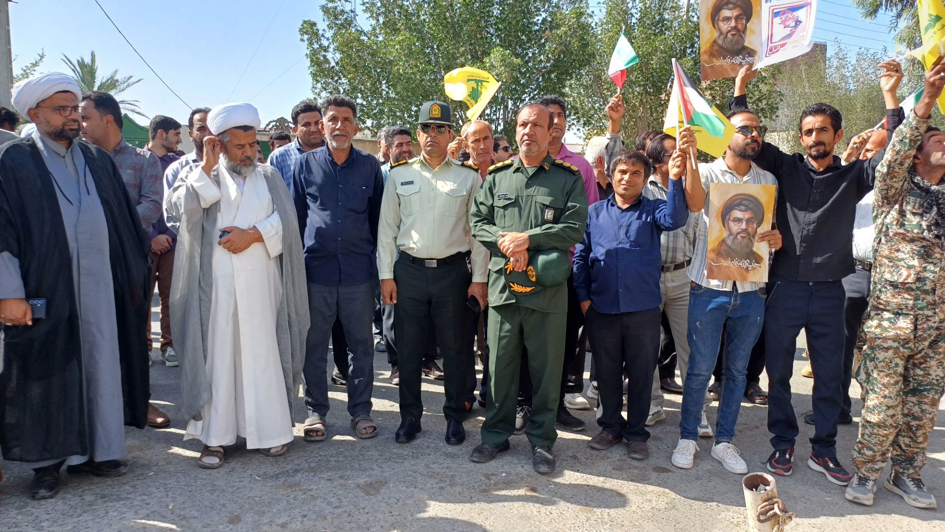 تجمع مردم قلعه‌گنج در حمایت از مردم غزه و محکومیت رژیم صهیونیستی 