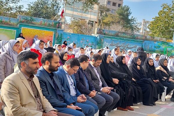 افتتاحیه سفیران سلامت و اتاق بهداشت در دبستان فاطمه بنت اسد مشهد