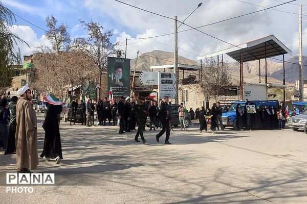راهپیمایی اربعین شهادت قائد امت در شهر بار نیشابور-۲