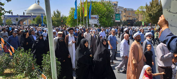 راهپیمایی «جمعه خشم» در قم