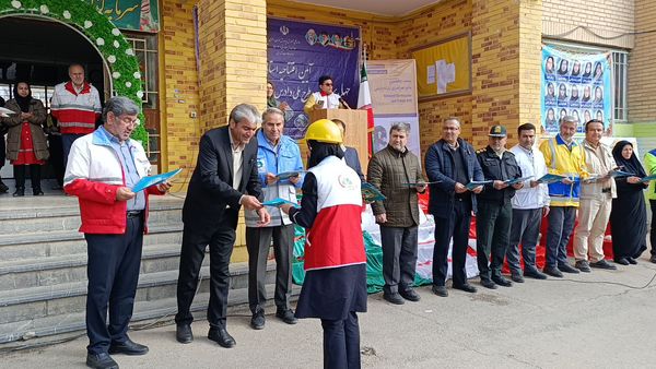 افتتاحیه طرح ملی دادرس و اجرای نمادین مانور سراسری زلزله