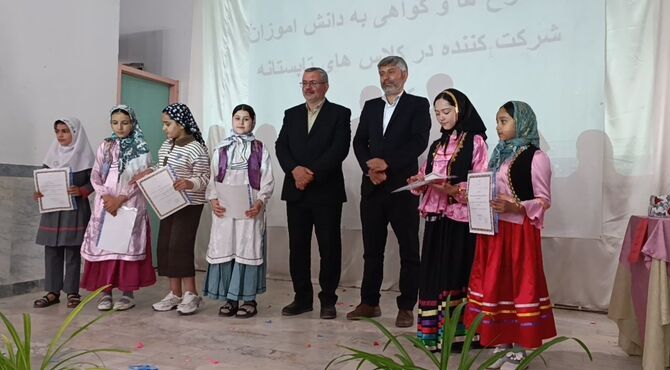 اختتامیه کلاس‌های تابستانی کانون مهندس نجاتی و کانون شهید باکری در خلخال
