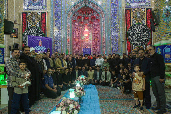 آیین «عهد عاشقی» با حضور اصحاب رسانه در مسجد جمکران