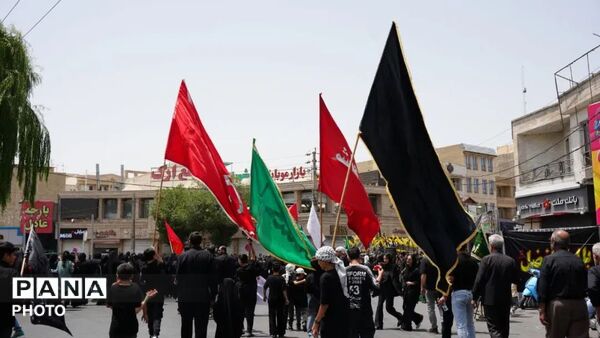 مراسم تاسوعای حسینی  در فردیس