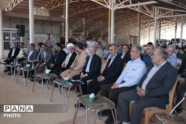 مراسم آغاز احداث برج مراقبت فرودگاه بین المللی قم