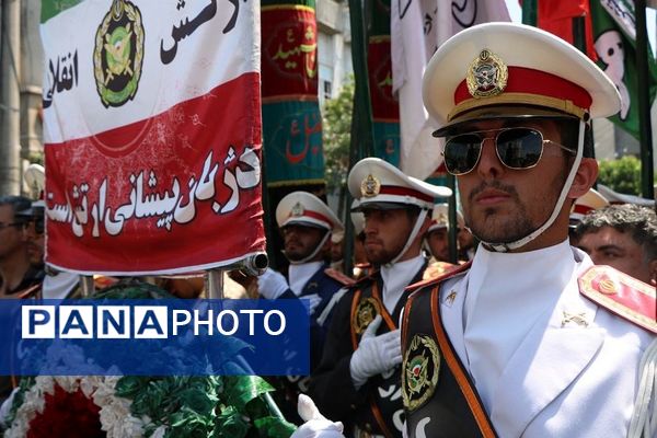 وداع با پیکر مطهر شهید سیدمهدی موسوی در شهرری