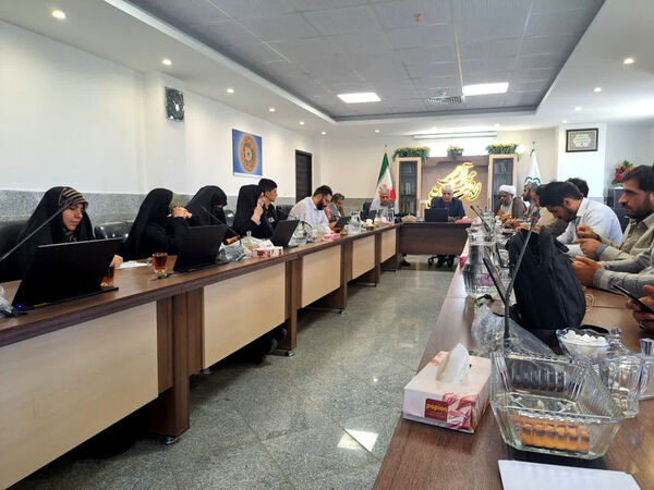 نشست خبری جانشین ستاد مردمی غدیر پردیسان قم با اصحاب رسانه 