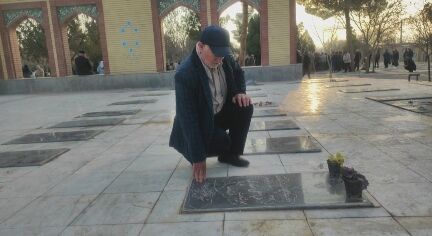 جشن پدران آسمانی در گلزار شهدای شهر زیارت