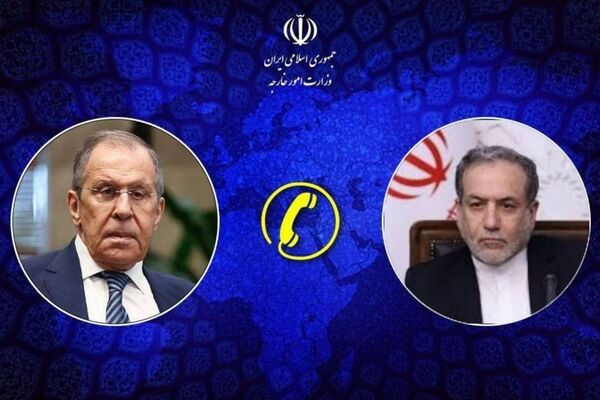 گفت‌وگوی تلفنی وزرای امور خارجه جمهوری اسلامی ایران و روسیه