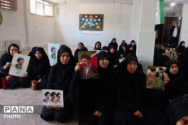 حضور امام جمعه پاکدشت در جمع دانش آموزان شاهد مرضیه