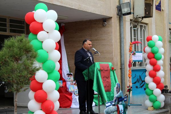 آیین نمادین نکوداشت هفته پدافند غیرعامل در نیشابور 