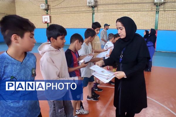 برگزاری مسابقات هفت سنگ ویژه دانش‌آموزان مقطع ابتدایی مدارس کهریزک