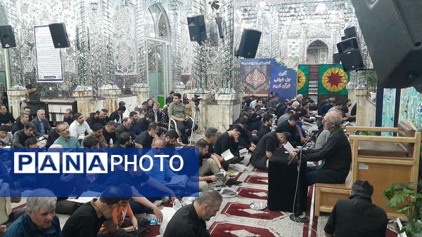 احیای نوزدهمین شب‌ ماه رمضان در مسجد امام صادق (ع) با حضور پرشور مردم کرج