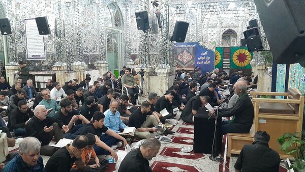 احیای نوزدهمین شب‌ ماه رمضان در مسجد امام صادق (ع) با حضور پرشور مردم کرج
