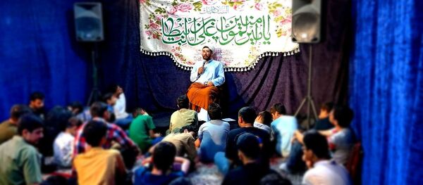 نقش آفرینی نوجوانان در خط ولایت جشن غدیر هیات دانش‌آموزی مسجد امام عصر (عج)