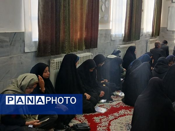 دعای ندبه در مدرسه حضرت زهرا (س) نیر