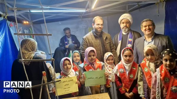 برپایی موکب پاتوق «نوجوان مبارز» در ساوجبلاغ 