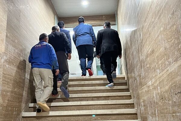 بازرسی مکان برگزاری رقابت‌های ورزش دانش‌آموزی در منطقه رودهن توسط مسئولان اداره‌کل شهرستان‌های تهران
