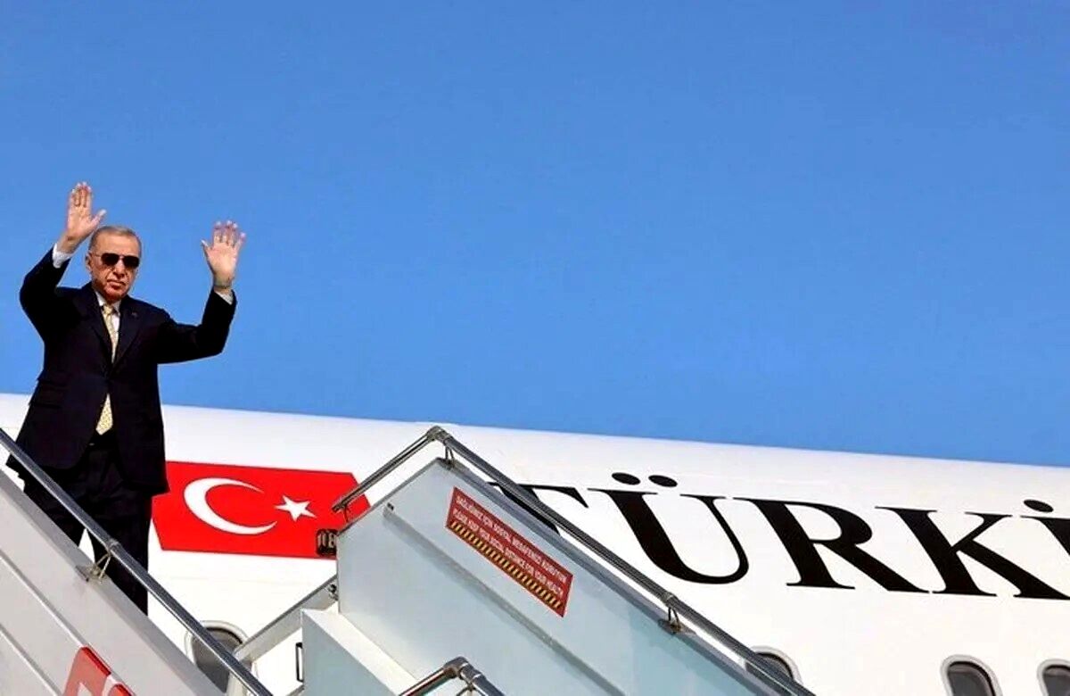اردوغان بعد از 12 سال وارد بغداد شد