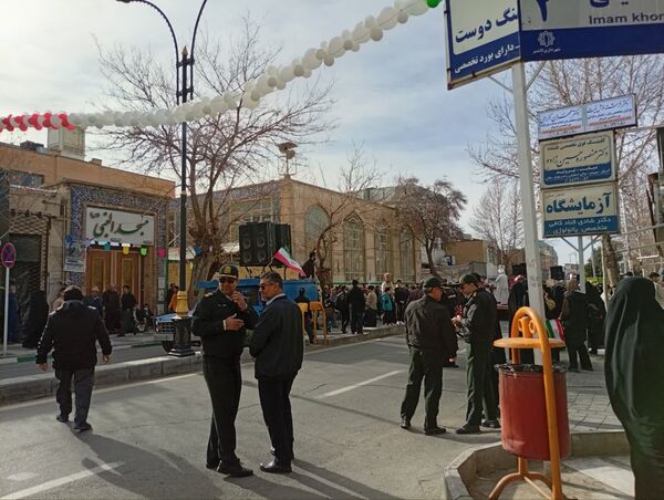  راهپیمایی بیست و دو بهمن در کاشمر