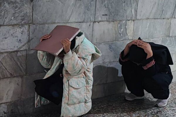 تمرین ایمنی و مقابله با بحران زلزله در مدرسه هدی۱