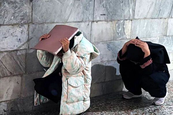 تمرین ایمنی و مقابله با بحران زلزله در مدرسه هدی۱