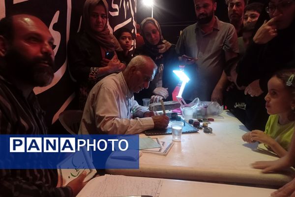 مراسم عزاداری شهادت کریم اهل بیت (ع)در کشتی سفینة  النجاة 