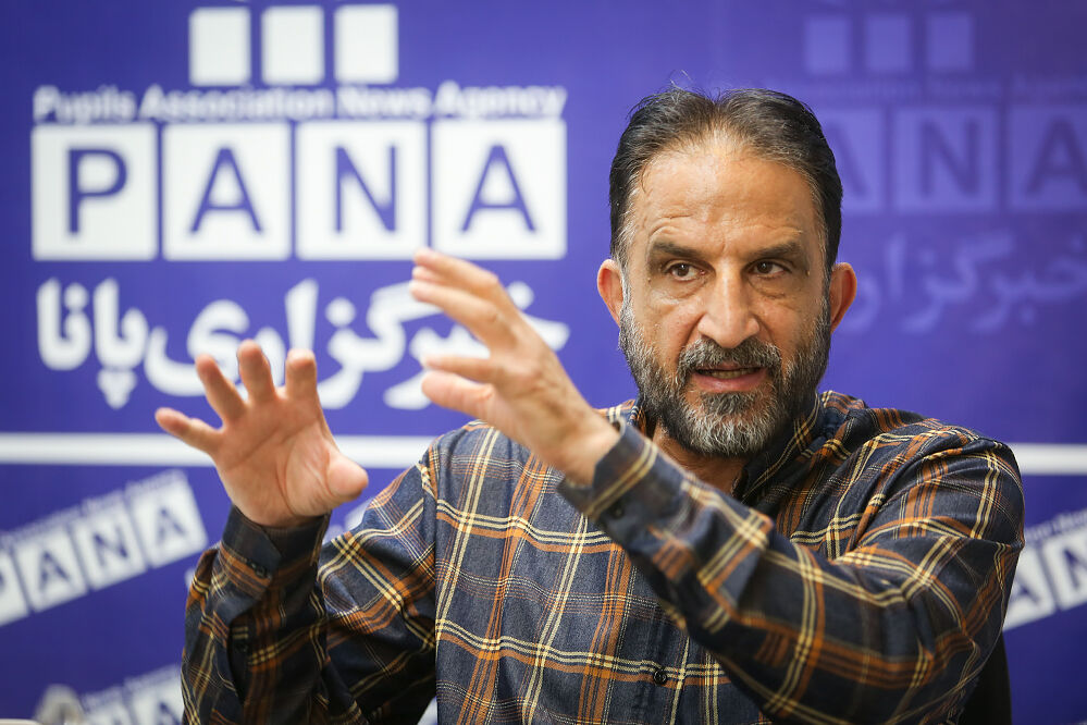 حضور محمد نوری بازیکن سابق باشگاه استقلال در خبرگزاری پانا