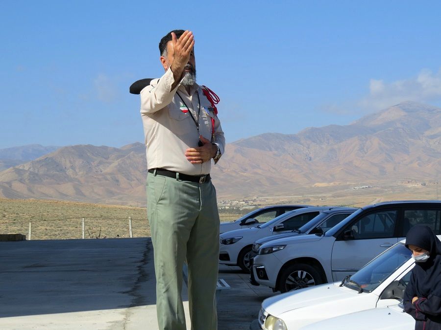 اردوی تمشک دختران بجنورد در اردوگاه شهید چمران 