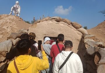 اردوی راهیان نور دانش آموزان بهارستان دو 