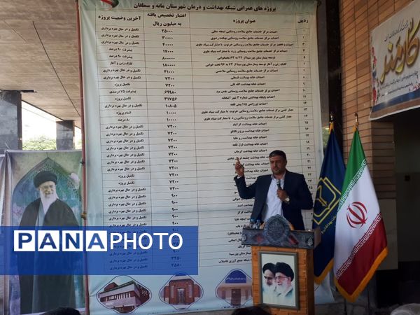 افتتاح ساختمان بهزیستی، افتتاح گود کشتی، کلنگ زنی بیمارستان پورسینا و افتتاح فاز ۳ پروژه مرغ مادر در شهرستان سملقان