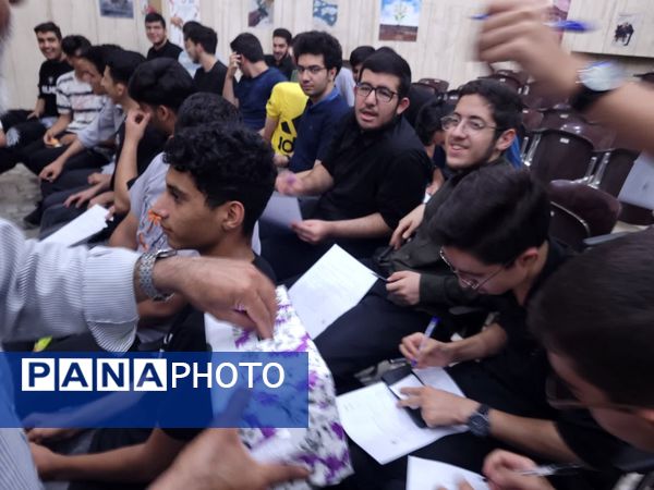 انتخاب دبیر کانون نوجوان پسر محله نظام آباد 