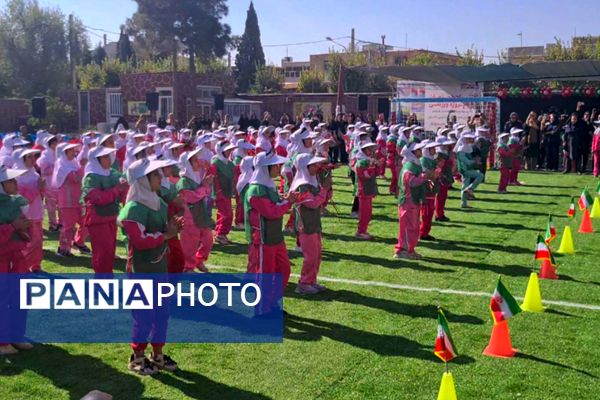 افتتاح ۱۱پروژه ورزشی ؛ طرح میدان همدلی در آباده