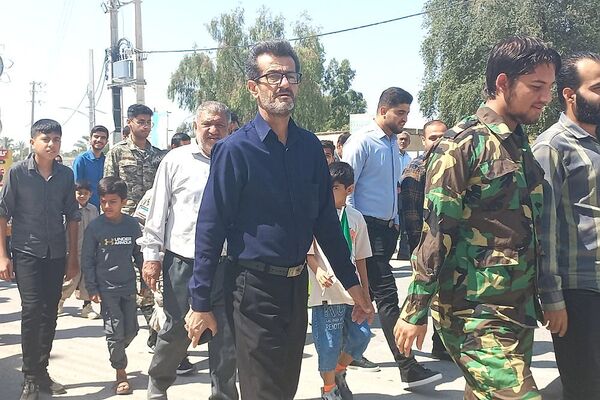 راهپیمایی روز قدس در سعدآباد
