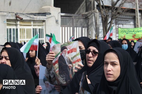 مردم فاروج باری دیگر در روز قدس حماسه آفریدند 