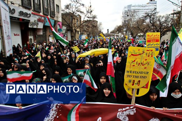 راهپیمایی روز قدس در زنجان 