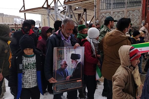 راهپیمایی ۲۲بهمن در شهر بار 