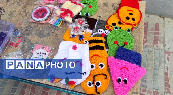 برپایی بازارچه کسب و کار در دبیرستان قلم‌چی۲ بن