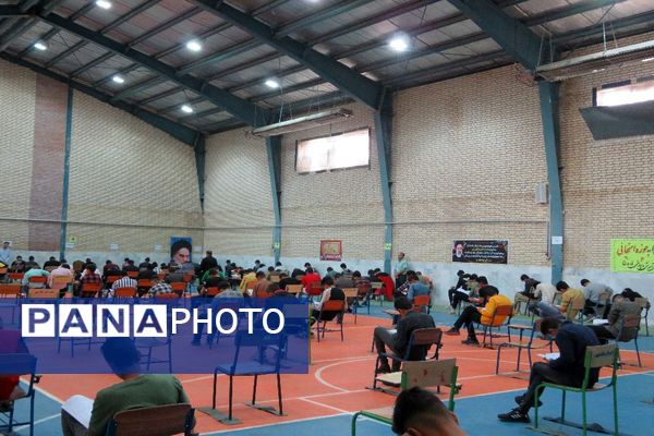 بازدیدهای ستادی از حوزه‌های برگزاری امتحانات نهایی در شهرستان فاروج 