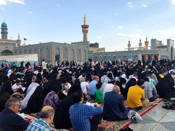 برگزاری مراسم پر فیض دعای عرفه در حرم مطهر رضوی